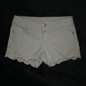 Girls jean shorts